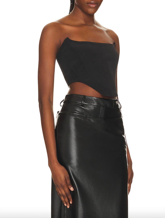 Bardot - Platinum Corset Bustier