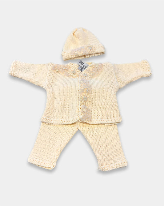 Gita - Girl's 2pc Sequence Sweater With Hat