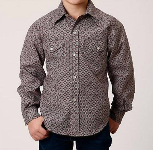 Roper - Boy's Roper Snap Shirt
