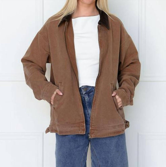 Olivaceous - Barn Relaxed Fit Jacket