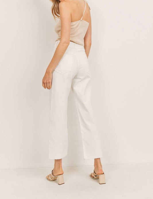 Just Black Denim - Utility Wide Leg Jeans