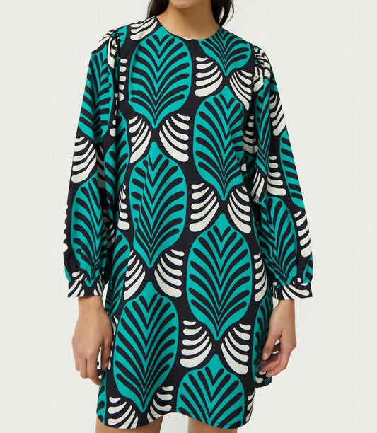 Compania Fantastica - Short Dress With Large Brigitte Print