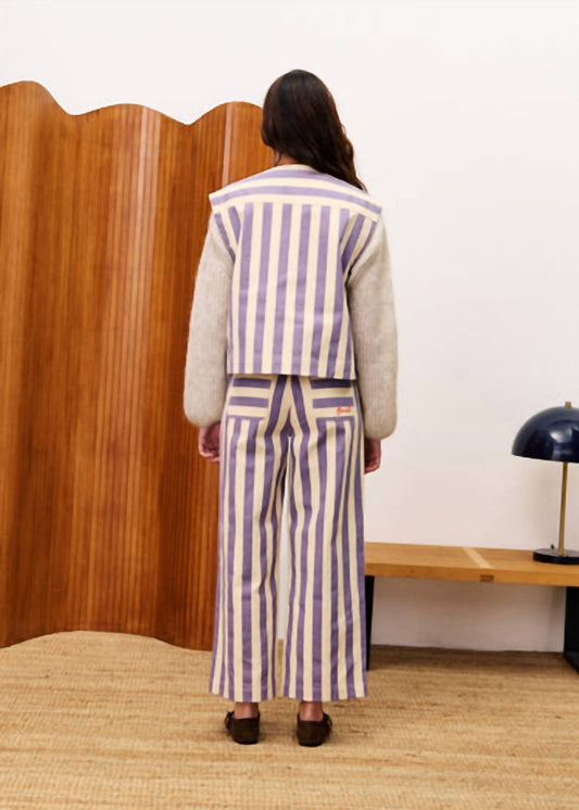 Frnch - Striped Sleeveless Vest