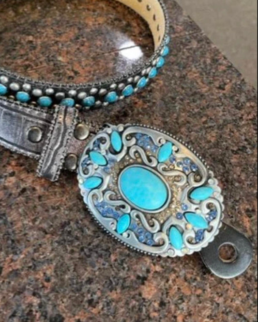 Angel Ranch - Women's Genuine Leather Belt