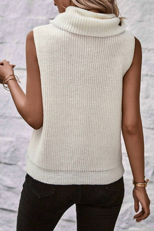 Shop Lala Loo - Central Seam Cowl Neck Sweater