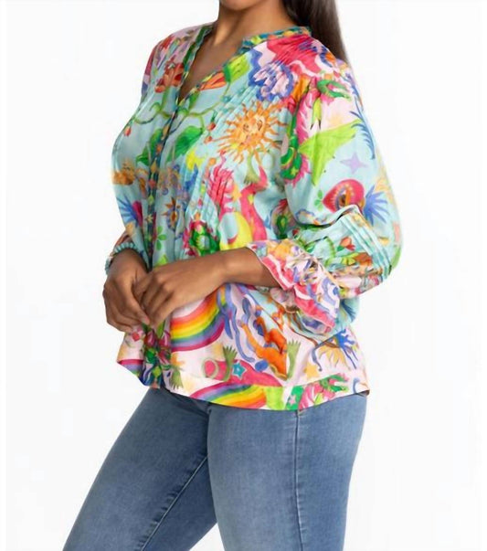 Johnny Was - Vacanza Blouse - Plus