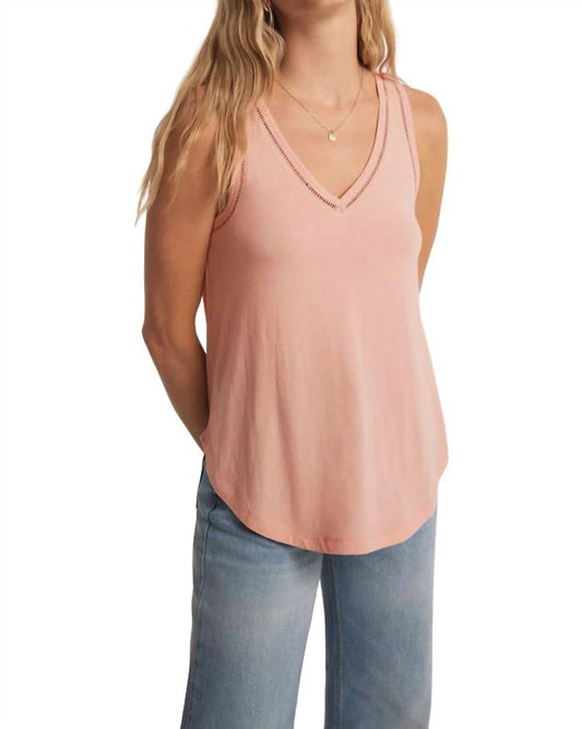 Z Supply - Vagabond Lace Trim Tank