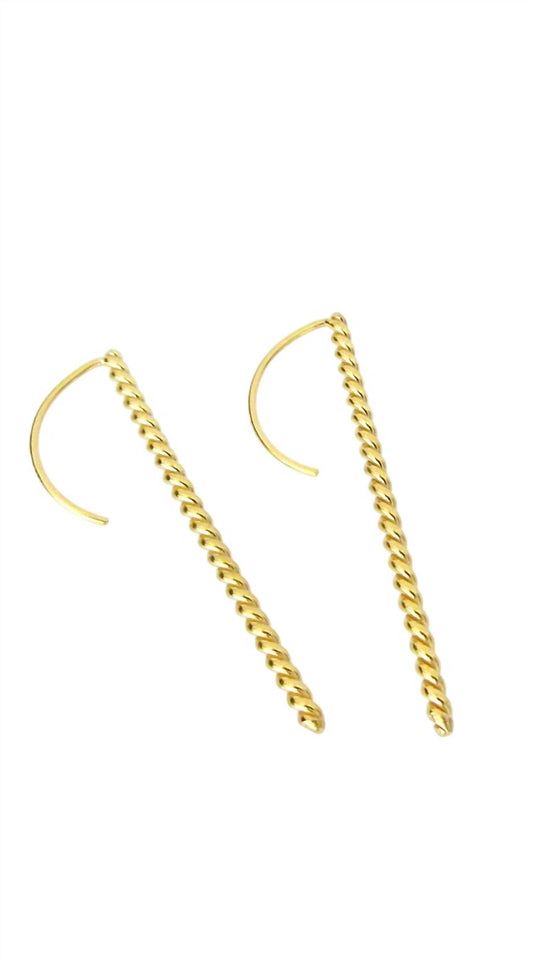 Jessica Elliot - Women's Layla Long Twist Earrings