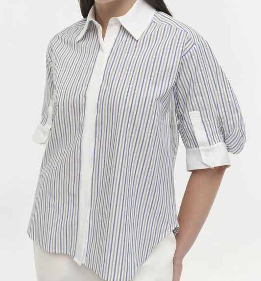 Simkhai - Gemma Three Quarter Sleeve Shirt