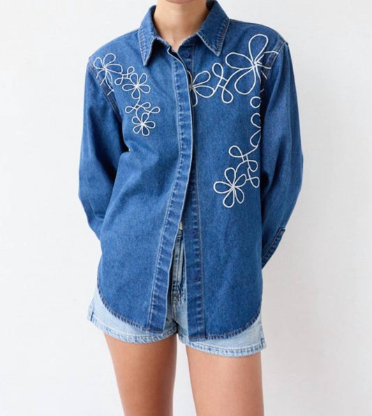 Raisonnel - PAISLEY DENIM SHACKET