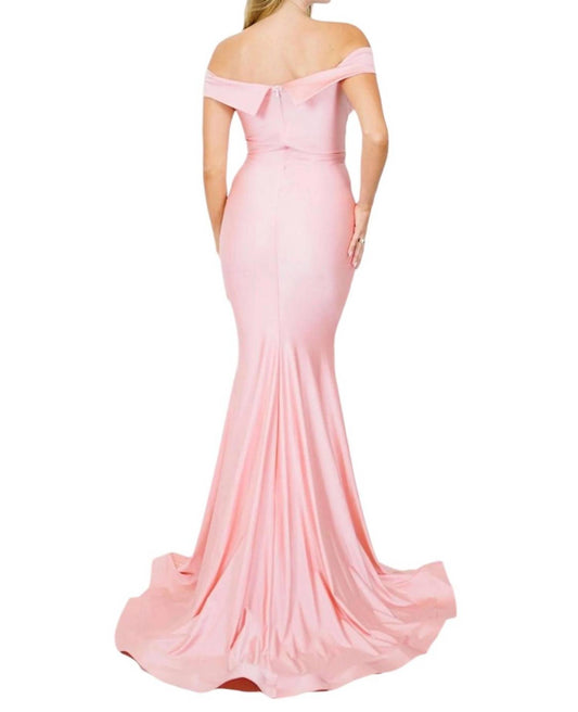 Jessica Angel - LONG OFF SHOULDER FORMAL GOWN