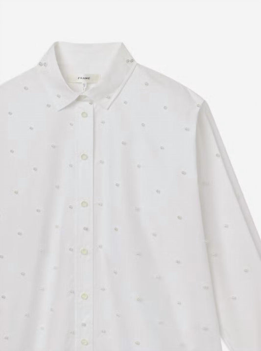 Frame - Oversized Button Down Shirt
