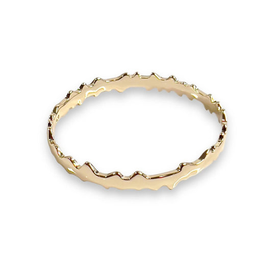 Jagged Halo Jewelry - Women's Yennefer Bangle Bracelet