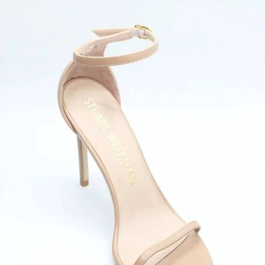 Stuart Weitzman - Women's Nudistcurve 100 Smooth Leather Sandals