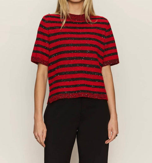 Sanctuary - Short Sleeve Shine Sweater