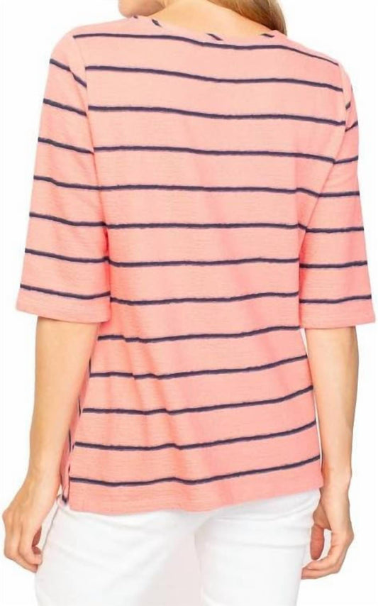 Habitat - French Stripe Terry Pullover Top