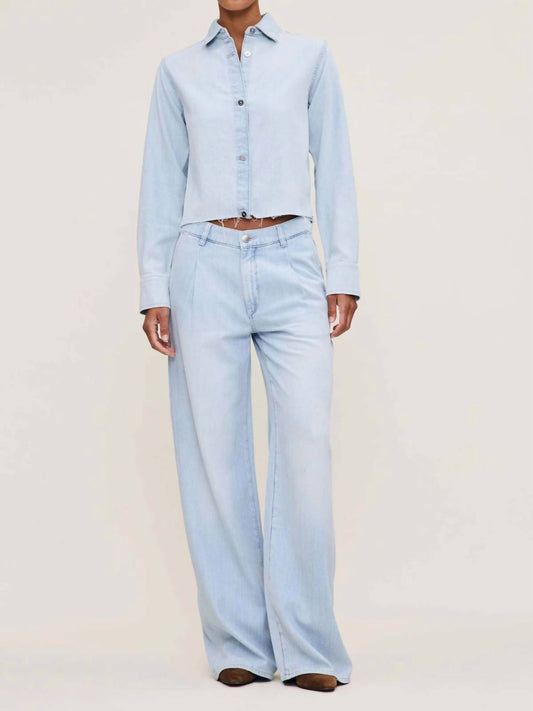 Dl1961 - Women'S - Montauk Long Sleeve Lightweight Denim Shirt