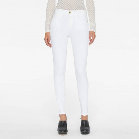 Frame - Le High Rise Skinny Jeans - clothing - jeans - skinny
