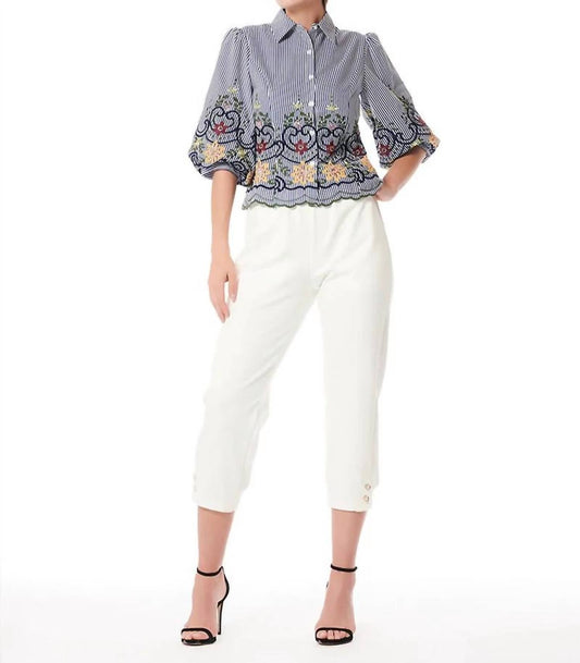 Gracia - Capri Pants - ankle - clothing - cropped