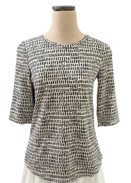 Habitat - Core Travel Easy 3/4 Sleeve Top - blue - clothing - shirts