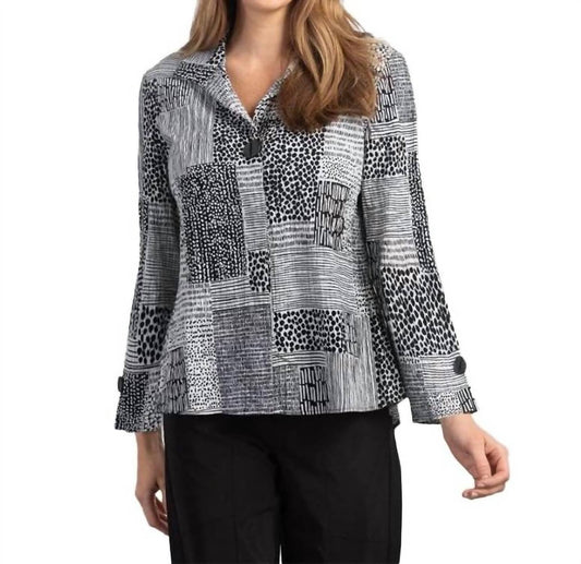 Habitat - Mix Print Shirt - black - button - down - shirts - clothing