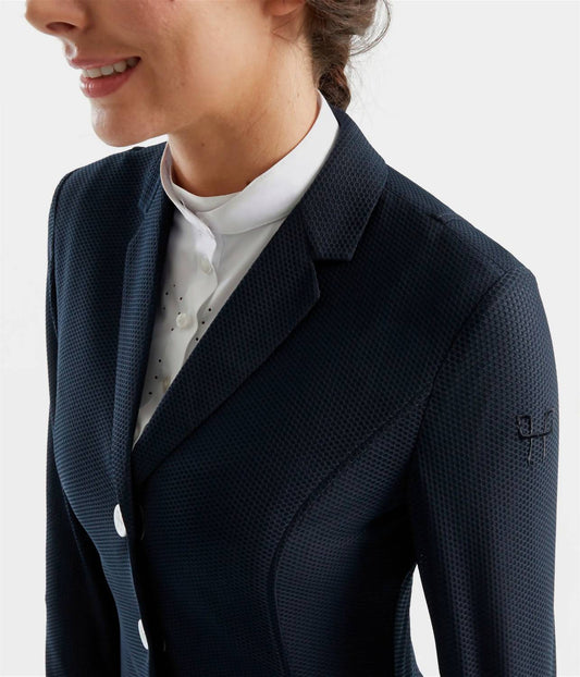 Horse Pilot - Aeromesh Ladies Show Coat - blue - casual - jacket - clothing