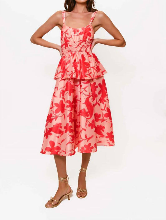 Hutch - Desirae Midi Dress - clothing - dresses - floral