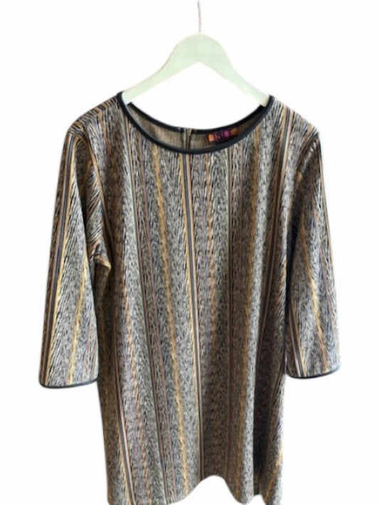 Isle - Women's Chemise Dress - brown - clothing - dresses