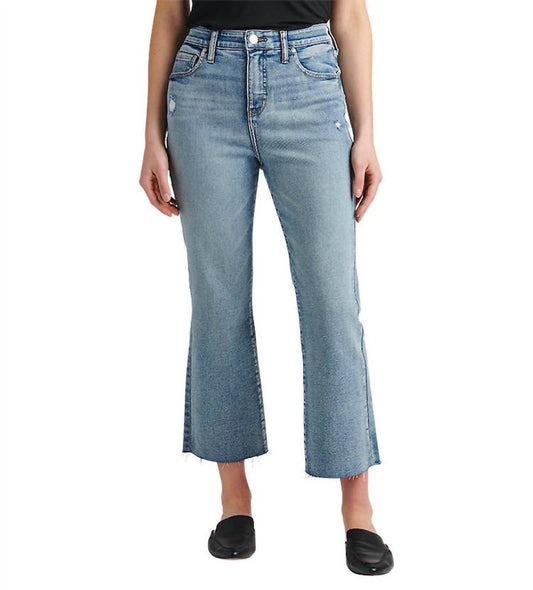 Jag - Phoebe Cropped Jeans - ankle - blue - clothing