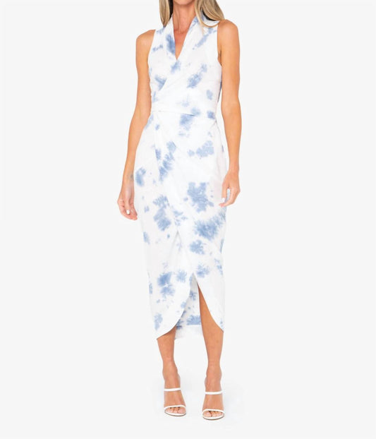 Jbq - Alivia Midi Dress - blue - clothing - directbrandpartner