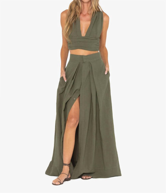 Jbq - Greer Skirt - clothing - directbrandpartner - green