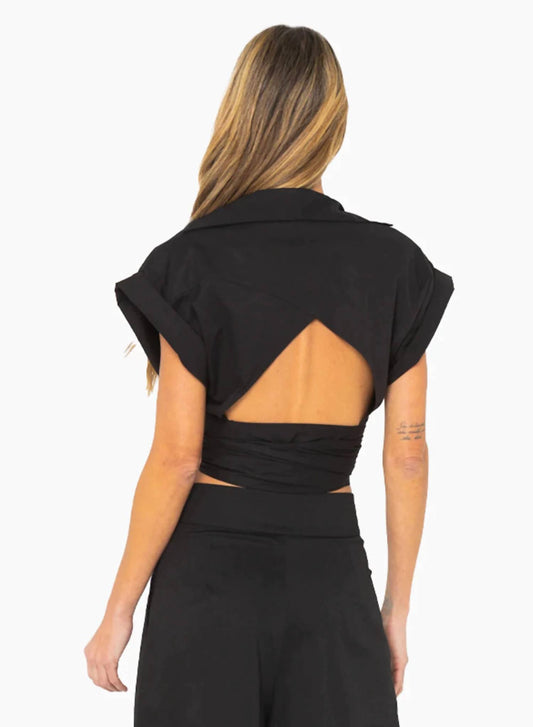 Jbq - Kasey Top - black - blouses - clothing