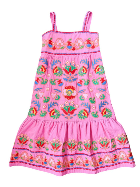 J.Marie - Girl's Landon Dress - casual - clothing - cotton