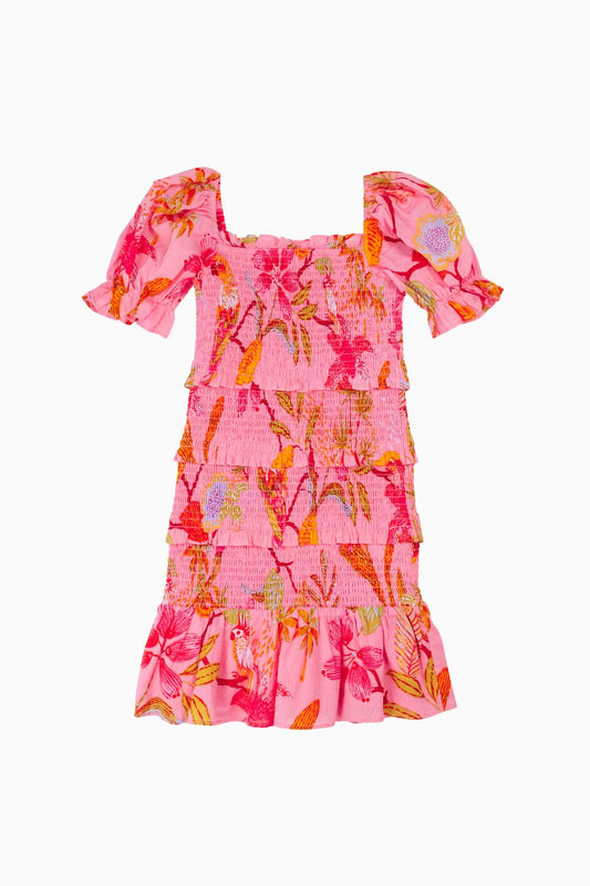 J.Marie - Tween Girl's Puff Sleeve Dress - casual - clothing - dresses