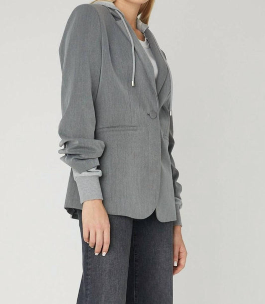 Js71 - Brandi Jacket - blazers - clothing - grey