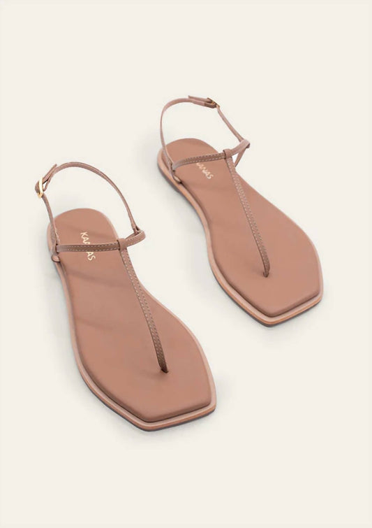 Kaanas - Women's Clarkia Sandal - brown - leather - sandals