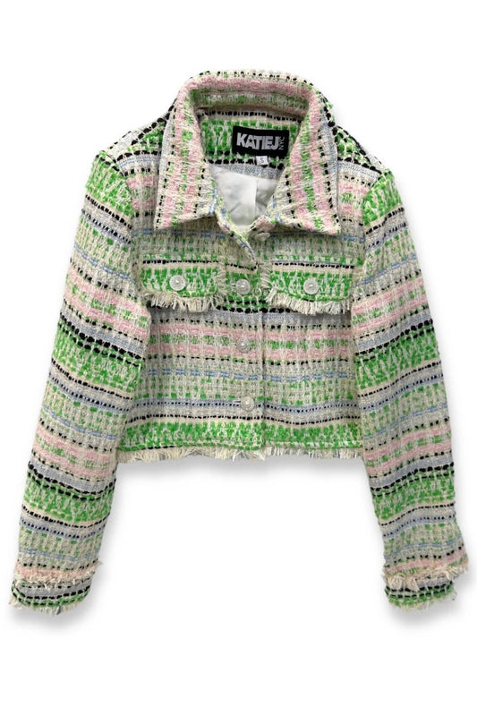 Katie J Nyc - Girl's Charlize Jacket - green -