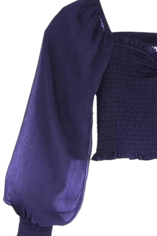 Katie J Nyc - Girl's Chloe Sheer Top - blouses - clothing - kids