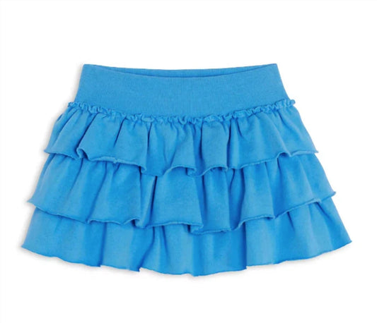 Katie J Nyc - Girls Shane Skort - blue - bottoms - clothing