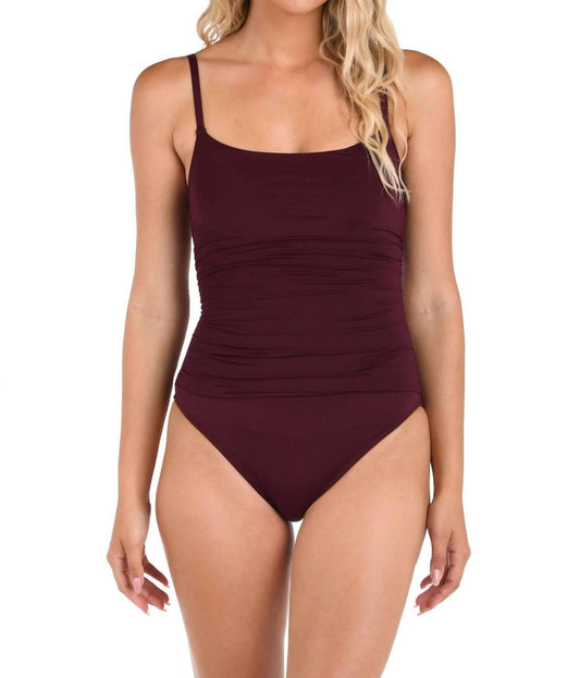 La Blanca - Island Goddess One Piece Swimsuit - clothing - one - pieces - red