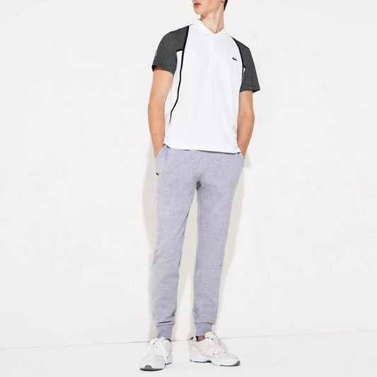 Lacoste - Sport Fleece Tennis Sweatpants - clothing - grey - joggers