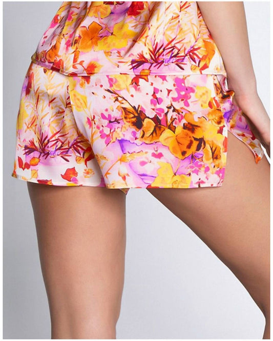Lise Charmel - Jardins De Lumiere Lingerie Shorts - clothing - high - waist - patterned