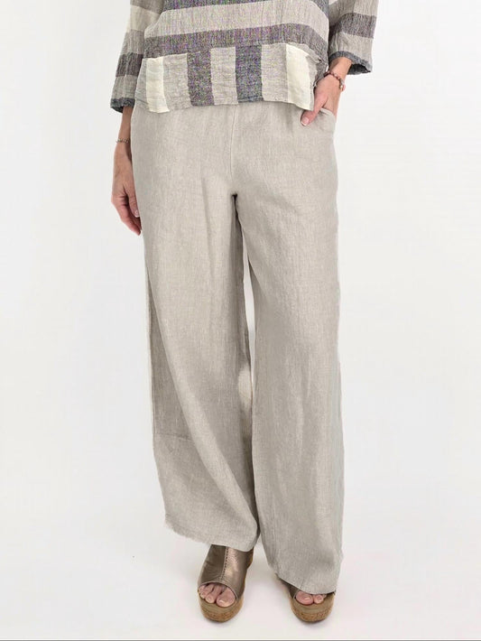 Luukaa - Unity Pant - beige - clothing - cotton