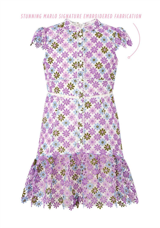 Marlo - Girl's Sadie Embroidered Dress - casual - clothing - dresses