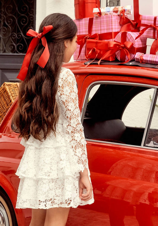 Marlo - Girl's Wonderland Embroidered Dress - clothing - dresses - formal