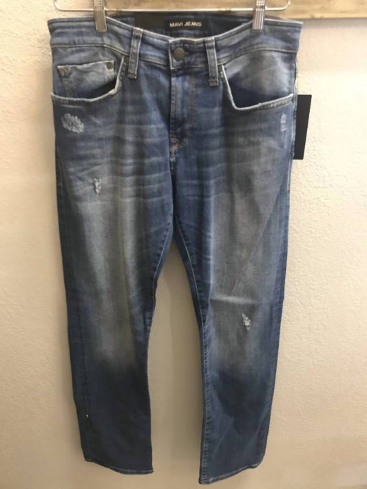 Mavi - Zach Destructed Vintage Jeans - blue - clothing - pants
