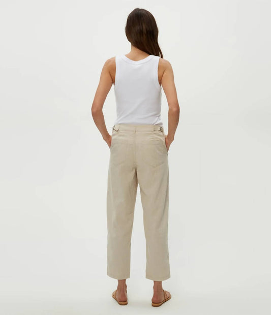 Michael Stars - Sal Barrel Leg Pant - beige - clothing - pants