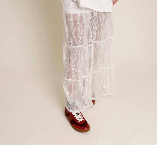 Mimosa - Patti Lace Maxi Skirt - clothing - long - skirts - maxi