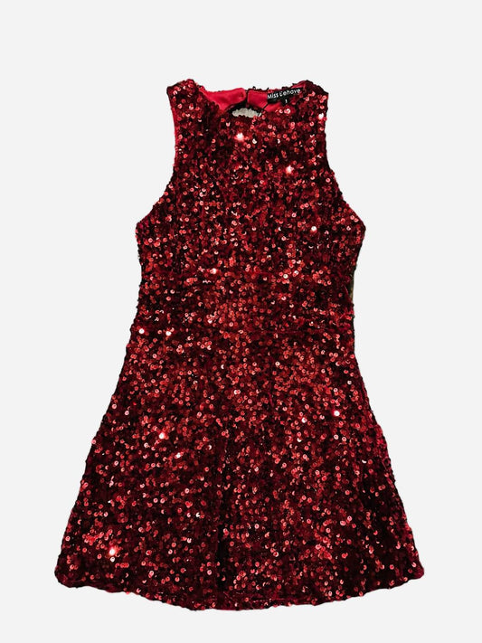 Miss Behave Girls - Girl's Sequin Racer Back Dress - casual - clothing - dresses