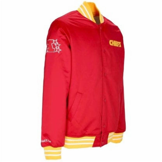 Mitchell & Ness - Nfl Kansas City Chiefs Heavyweight Jacket - bomber - clothing - coats